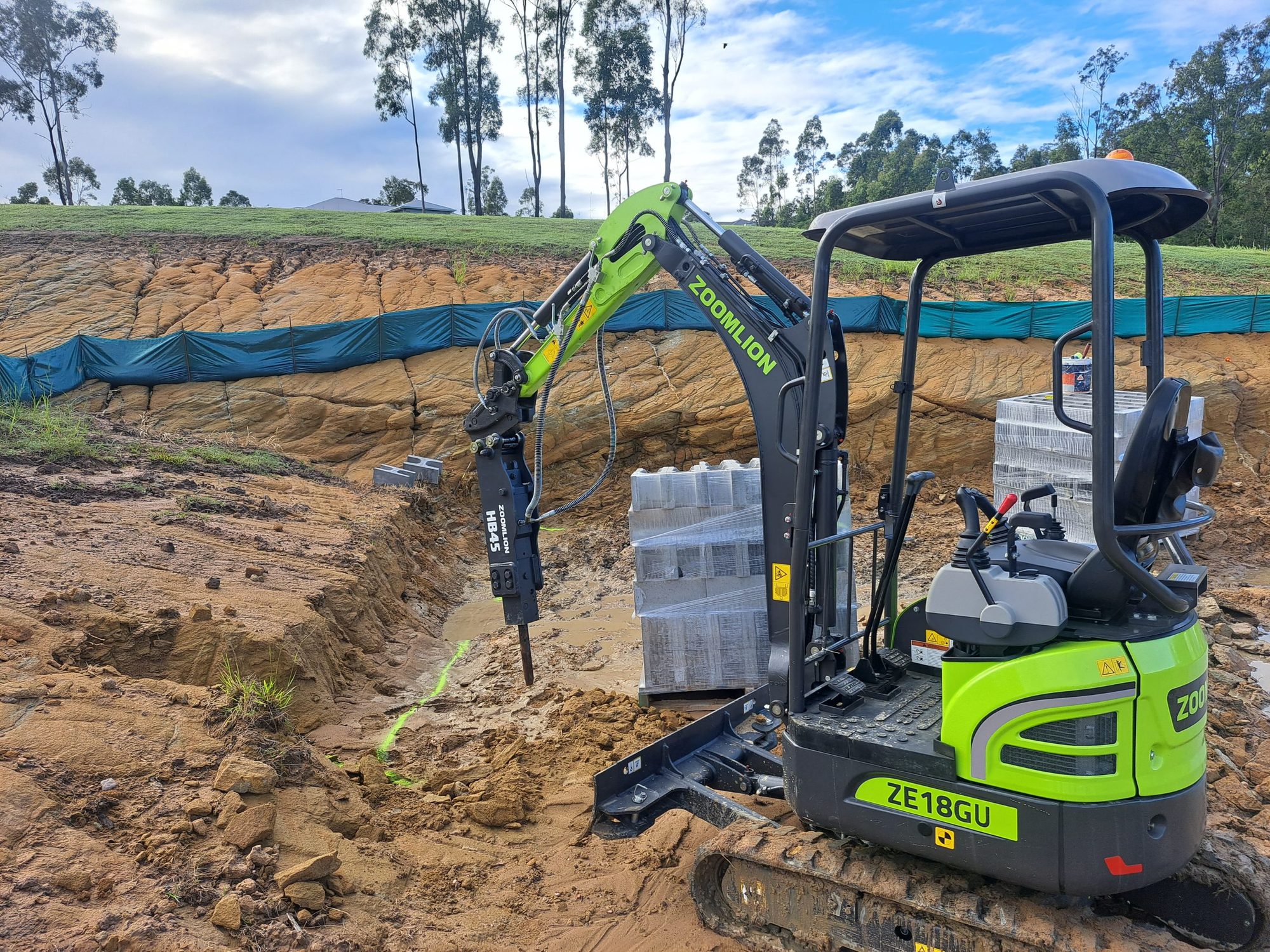 Mini Excavation & Site Prep